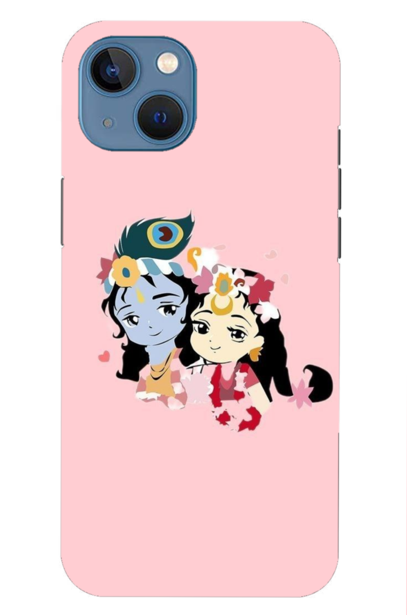 Shri Radha Krishna Aesthetic Phone Case Cover(2)