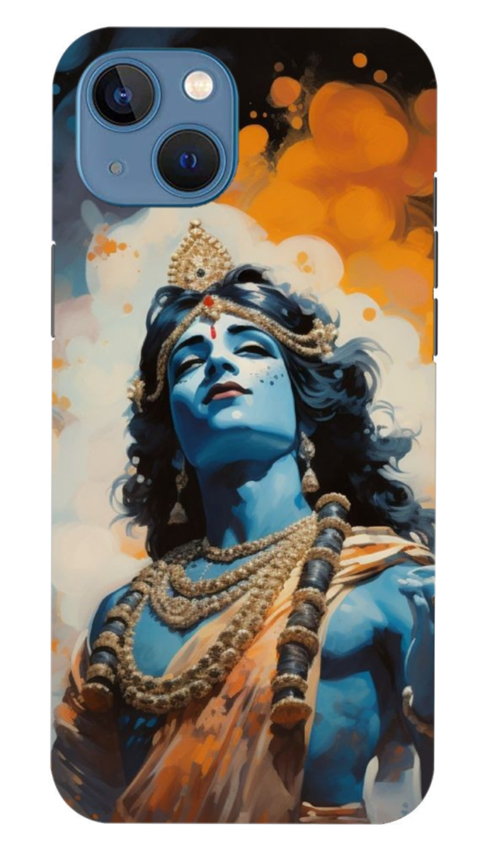 Shri Radha Krishna Aesthetic Phone Case Cover(7)